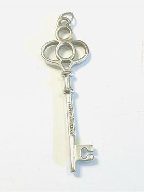 Tiffany & Co Sterling Silver Key Pendant